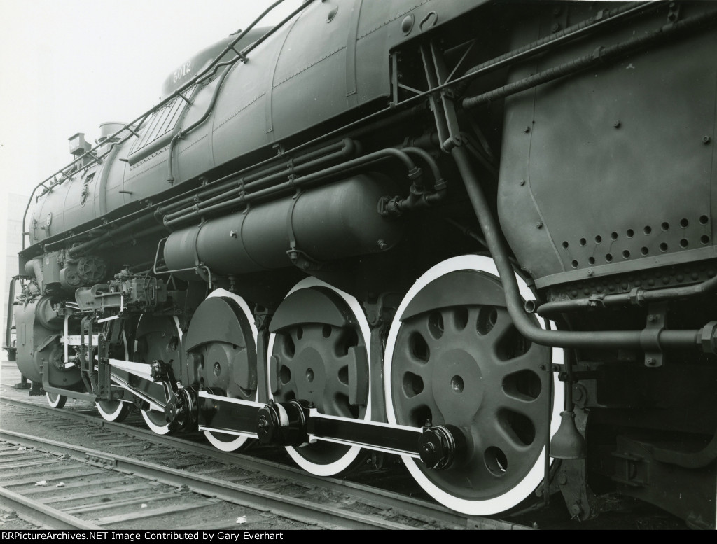 ATSF 2-10-4 #5012 = Atchison, Topeka & Santa Fe